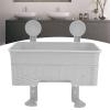 2 Tier Shower ca d dy , Double Layer for Shower Shelf Suction Shower Basket 1 Second Installation , Shower ca d dy Double Layer Suction Cup Shower Shelf , No Drilling Removable Shower Basket(GREY) view 2