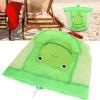 Extra Large Mesh Breathable foldable Beach Bag with Shoulder Strap for Storing Toy Balls , Kids Toy Storage Bag , Snacks , Seashells(Green) , Kids Toy Storage Bag , Extra Large Mesh Breathable Larg view 4