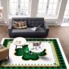 5x7ft Large Area Rugs for Living Room, St. Patrick's Day Shamrock Collection Area Runner Rugs Non Slip Bedroom Carpets Hallways Rug, Outdoor Indoor Nursery Rugs Dcor Green Buffalo Plaid view 4
