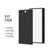 LANGshaw Replacement H13 and Activated Carbon Filter Set Classic 50c Compatible for Panasonic F-PXC50C F-VXD50C F-ZXCP50C F-ZXCD50C Leisurely view 2