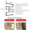 Exquisite Bathroom Shelves Heated Towel Warmer Racks with Timer Electric Towel Warmer Wall Mounted Electric Heated 5 Bar Dry Rail, Plug-in or Hardwired, Keep Bath Shower Towel Warming and Drying view 3