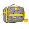 Bentgo Kids Lunch Bag - Durable, Double-Insulated Lunch Bag for Kids 3+; Holds Lunch Box, Water Bottle, & Snacks; Easy-Clean Water-Resistant Fabric & Multiple Zippered Pockets (Construction Trucks) view 4