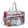 UEOE Clear Bags Stadium Approved See Through Tote Bag Large Clear Tote Bag view 3