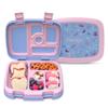 Bentgo Kids Prints Leak-Proof, 5-Compartment Bento-Style Kids Lunch Box - Ideal Portion Sizes for Ages 3-7, Durable, Drop-Proof, Dishwasher Safe, & PFAS & BPA-Free Materials (Lavender Galaxy) view 1