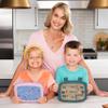 Bentgo Kids Prints Leak-Proof, 5-Compartment Bento-Style Kids Lunch Box - Ideal Portion Sizes for Ages 3-7, Durable, Drop-Proof, Dishwasher Safe, & PFAS & BPA-Free Materials (Lavender Galaxy) view 2