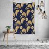 TropicalLife Japanese Themed Pattern Tapestry Wall Hanging Daily Decorative Umbrella Cloud Tapestry for Living Room Bedroom Dorm, Large 60 x 80 in view 2
