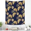 TropicalLife Japanese Themed Pattern Tapestry Wall Hanging Daily Decorative Umbrella Cloud Tapestry for Living Room Bedroom Dorm, Large 60 x 80 in view 4