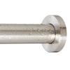 Ivilon Shower Tension Curtain Rod - Adjustable Spring Tension Rod for Shower Curtains, Bathroom, or Windows, Easy to Install, No Drilling Required, Rustproof, Adjustable 24 to 36 Inch Brushed Nickel view 2