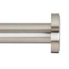 Ivilon Shower Tension Curtain Rod - Adjustable Spring Tension Rod for Shower Curtains, Bathroom, or Windows, Easy to Install, No Drilling Required, Rustproof, Adjustable 24 to 36 Inch Brushed Nickel view 3