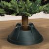 15" Dia. Real Christmas Tree Stand, Holds up to a 6 ft Tree with 1.25" - 4.75" Dia. Tree Truck, 2.2 qt Water Load Capacity view 2
