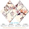 102 x 68 TOTAL - Oriental Beige Illustration Wall Art Metal Print 7 Panel Butterfly Split Japanese, chinese decor view 2