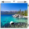 18 x 12 - Lake Tahoe, CA Metal Print wall art HD aluminum wall decor home view 3