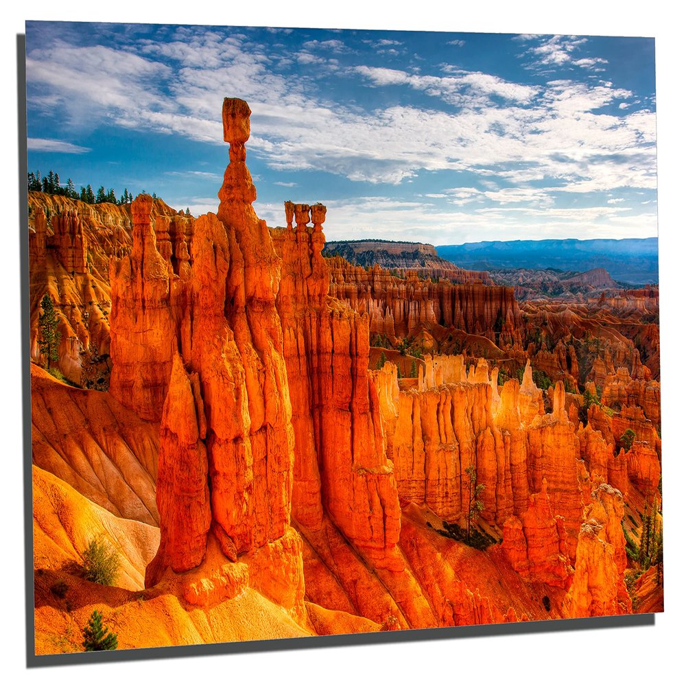 18 x 12 - Thor's Hammer, Bryce Canyon Utah Metal Print Wall Art HD aluminum panels