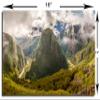 Canvas Quest 18 x 12 - Machu Picchu, Peru. Huayna Picchu Metal Print wall art. HD aluminum panels view 3