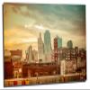 30 x 20 - Kansas city MO skyline Metal Print wall art. HD aluminum art view 1
