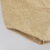 6 Pack Stylish Reusable Jute Burlap Tote Bags Large Medium Small Bag for Gifts Decorating Events Beach Shopping Wedding More (TJ896 (22" x 16" x 6")) view 3