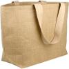 6 Pack Stylish Reusable Jute Burlap Tote Bags Large Medium Small Bag for Gifts Decorating Events Beach Shopping Wedding More (TJ895 (20" x 14" x 6")) view 2