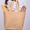 6 Pack Stylish Reusable Jute Burlap Tote Bags Large Medium Small Bag for Gifts Decorating Events Beach Shopping Wedding More (TJ895 (20" x 14" x 6")) view 4