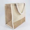 6 Pack Stylish Reusable Jute Burlap Tote Bags Large Medium Small Bag for Gifts Decorating Events Beach Shopping Wedding More (TJ912 (12 x 12 x 7 3/4)) view 2