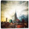 24 x 16 - Downtown Nashville Skyline Canvas Print Wall Art. Tennessee cityscape, USA view 2
