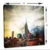 24 x 16 - Downtown Nashville Skyline Canvas Print Wall Art. Tennessee cityscape, USA view 3