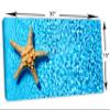 30 x 15 - Starfish in Blue water Canvas Print Wall Art for interior design, decor view 3