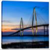 60 x 40 - Arthur Ravenel Bridge Canvas Print Wall Art SC Home Decor Wall Decor architecture art view 2