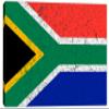 24 x 16 - South Africa Flag Canvas Print Wall Art cracked effect, Country Flag wall art view 2
