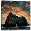 24 x 16 - Pfeiffer Beach Canvas Print Wall Art dramatic Big Sur CA Keyhole Arch scenic view 2