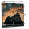 24 x 16 - Pfeiffer Beach Canvas Print Wall Art dramatic Big Sur CA Keyhole Arch scenic view 3