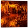24 x 16 - Luray Cave red Wall Art Canvas Print Virginia Caverns, Grotto rock geology view 2