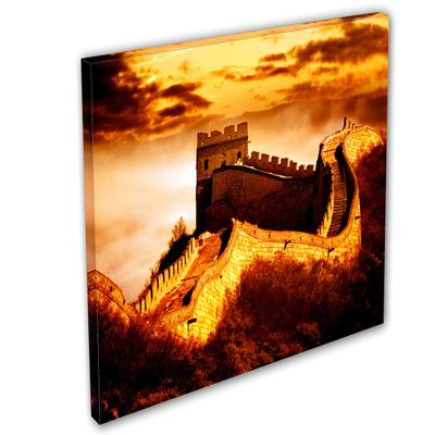 60 x 40 - Great wall of China - Canvas Print Wall Art - Landmark Photography print