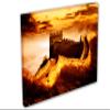 60 x 40 - Great wall of China - Canvas Print Wall Art - Landmark Photography print view 1