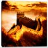 60 x 40 - Great wall of China - Canvas Print Wall Art - Landmark Photography print view 2