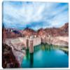 24 x 16 - Hoover Dam in Nevada Canvas Print Wall Art Wall Decor, interior design - Datytime View view 2