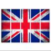 120 x 60 TOTAL - United Kingdom, British Flag Grunge Canvas Print Wall Art 5 Panel Split, Flag home decor view 2