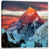36 x 24 - Mount Everest Gokyo Ri Canvas Print Wall Art, home decor interior wall design view 2
