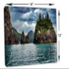 18 x 12 - Kenai Fjords Canvas Print Wall Art Alaska, USA National Park landscape print view 3