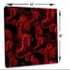 54 x 36 - Chinese red Dragons Canvas Print Wall Art Chinese decor Asian wall art print view 3