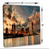 24 x 16 - Milwaukee Skyline Wall Art Canvas Print golden hour Milwaukee city Wisconsin view 3