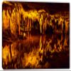24 x 16 - Luray Cave orange Wall Art Canvas Print Virginia Caverns Grotto rock geology view 2