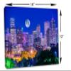 18 x 12 - Denver, Colorado Skyline Canvas Print Wall Art view 3