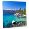 24 x 16 - Lake Tahoe Wall Art Canvas Print, home wall decor, Landscape interior design view 1