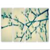 120 x 60 TOTAL - Feded Cherry Tree Blossom, Zen Canvas Print. 4 Panel Split Wall Art view 2