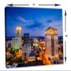 54 x 36 - Winston-Salem NC Skyline Canvas Print Wall Art, Home decor, interior design view 3