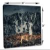 36 x 24 - Aspen Colorado Canvas Print Wall Art dramatic Aspen, CO city wall art print view 3