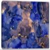 24 x 16 - Abstract Marble Canvas Print Wall Art Purple Blue & Gold Liquid Marble Decor view 2