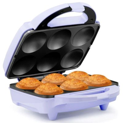 Holstein Housewares Non-Stick 6-Count Electric Cupcake Maker Machine  Bakes 6 Cupcakes, Muffins, Pizza Cups, Cinnamon Buns  Perfect for Gifts, Birthdays, Holidays, or Bake Sales, Lavender
