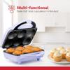 Holstein Housewares Non-Stick 6-Count Electric Cupcake Maker Machine  Bakes 6 Cupcakes, Muffins, Pizza Cups, Cinnamon Buns  Perfect for Gifts, Birthdays, Holidays, or Bake Sales, Lavender view 3