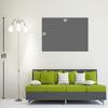 60 x 30 - Portland Skyline Canvas Print Wall Art Willamette River, wall decor interior design view 4
